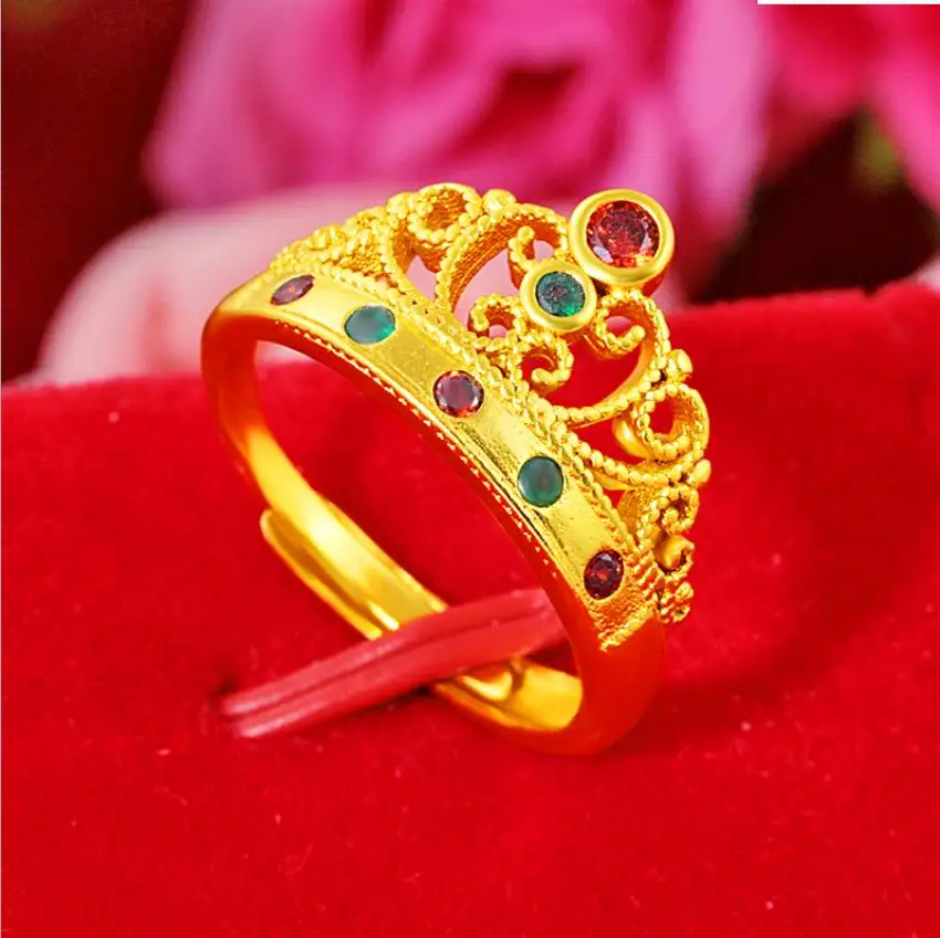 Обручальные кольца с изменяемым размером 4 шт./лот Женское кольцо в стиле ретро