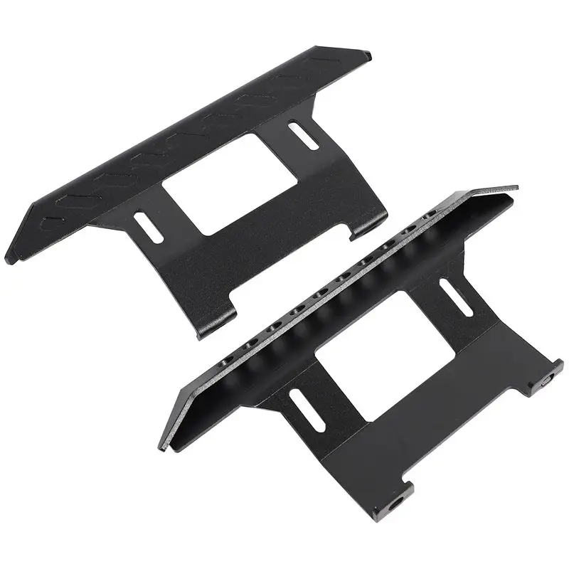 

2Pcs RC Car Metal Side Pedal for 1/10 RC Crawler Car Axial SCX10 90046 90047