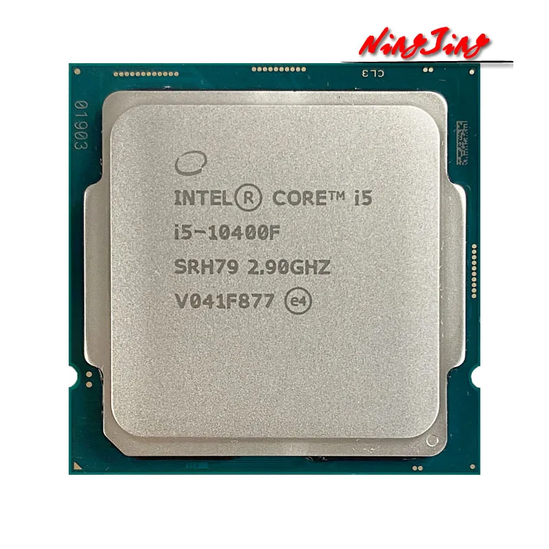 Процессор Intel Core i5-10400F i5 10400F 2 9 ГГц шестиядерный двенадцатипоточный процессор 65 Вт