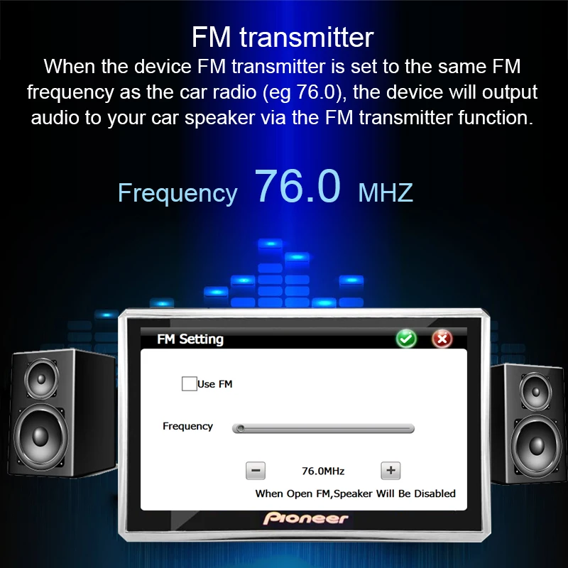 7 дюймов HD автомобиль грузовик GPS навигации FM 4 Гб + 128 М DDR автомобиля последнюю