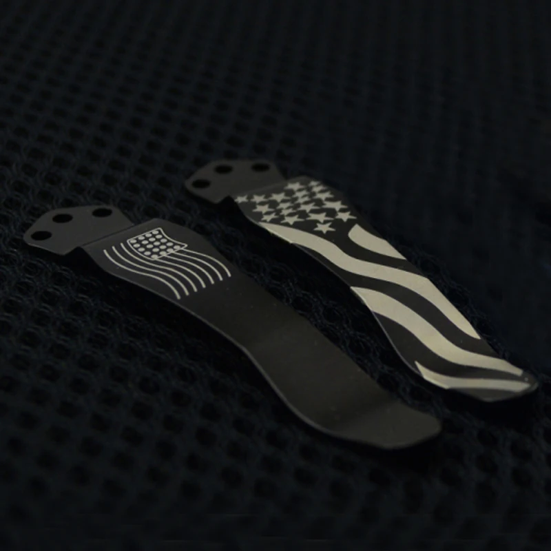 Зажим из титанового сплава для задней части складного ножа Benchmade 710 Emerson CQC ZT0620 |