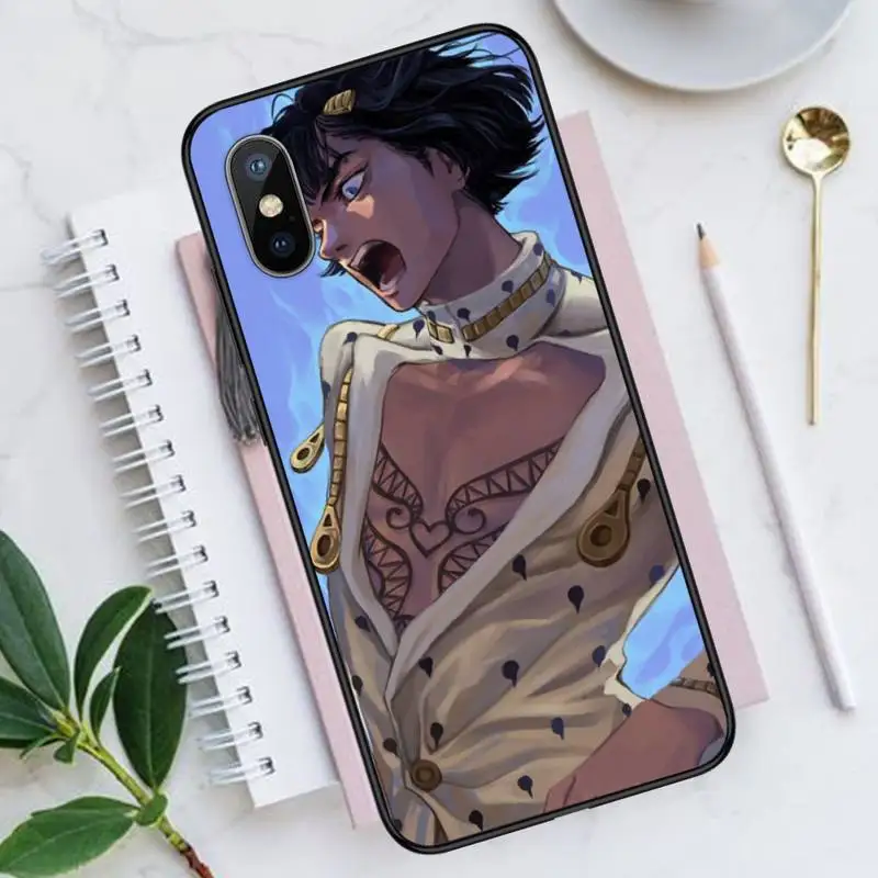 

Jojo's Bizarre Adventure Over Heaven Jojo Phone Case for iPhone 11 12 pro XS MAX 8 7 6 6S Plus X 5S SE 2020 XR Luxury brand