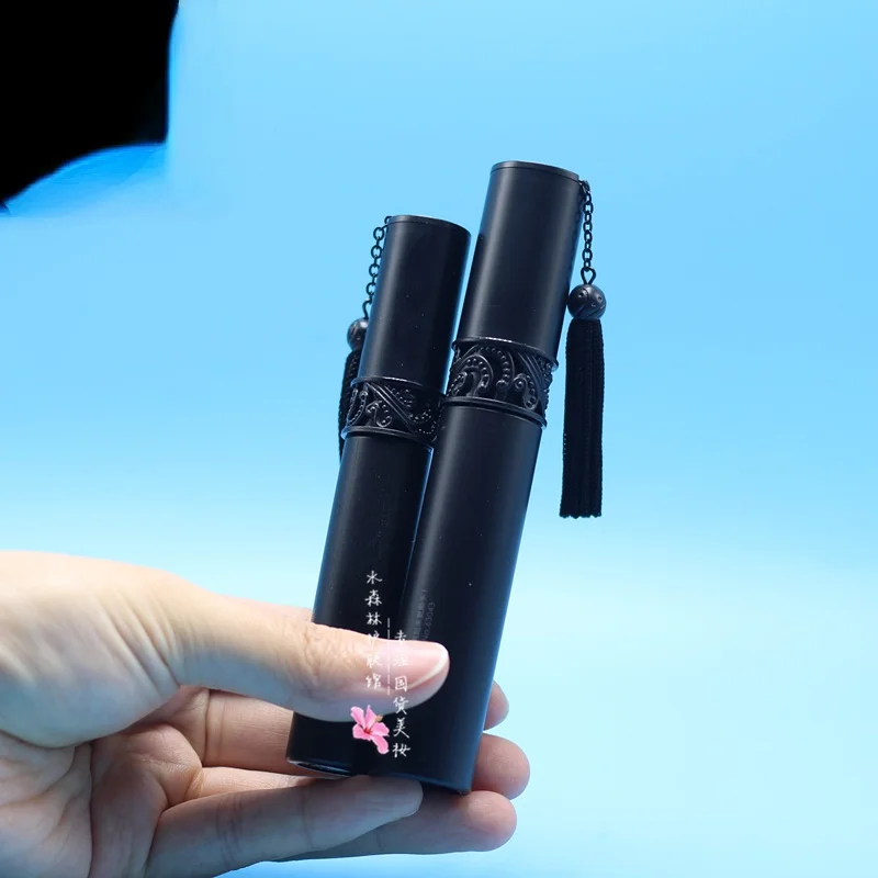 

Тонкая черная тушь для ресниц с кисточками Летающая Подкручивающая версия долговечная густая Подлинная тушь без пятен