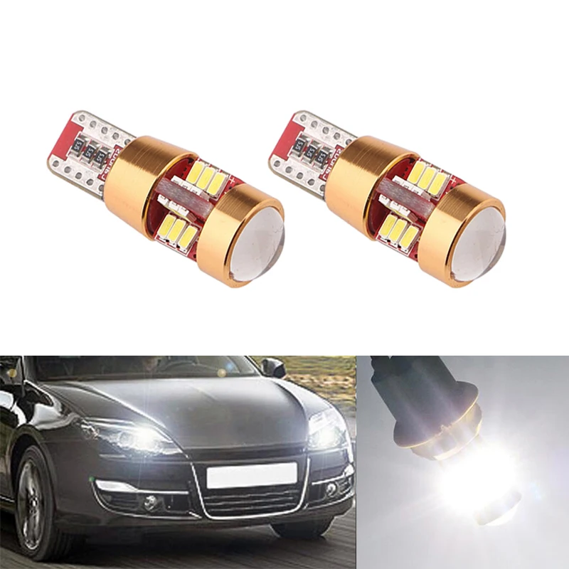 2x Canbus T10 W5W 168 194 светодиодный Клин светильник нет ошибок для renault megane 2 duster logan clio laguna