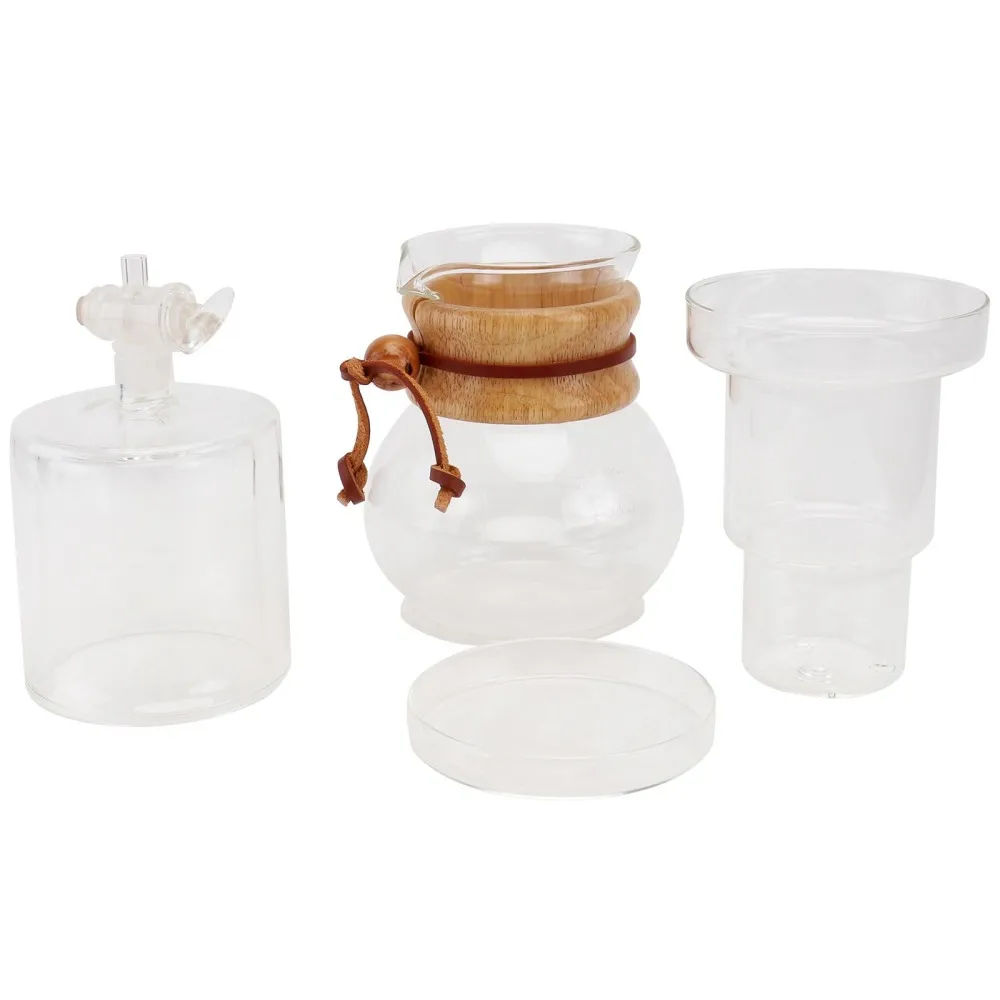 

1Set Cold Brew Coffee Pot Glass Coffee Pot Drip Filter Pot Glass Coffee Pot