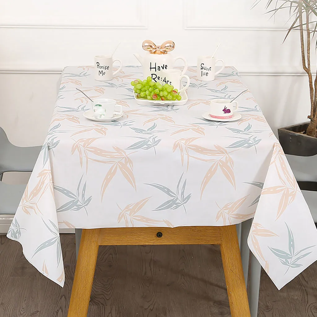 Waterproof And Oil Proof Table Cloth For Kitchen Decorative Dining Cover Manteles De Mesa Rectangular Tablecloth Tapete | Дом и сад