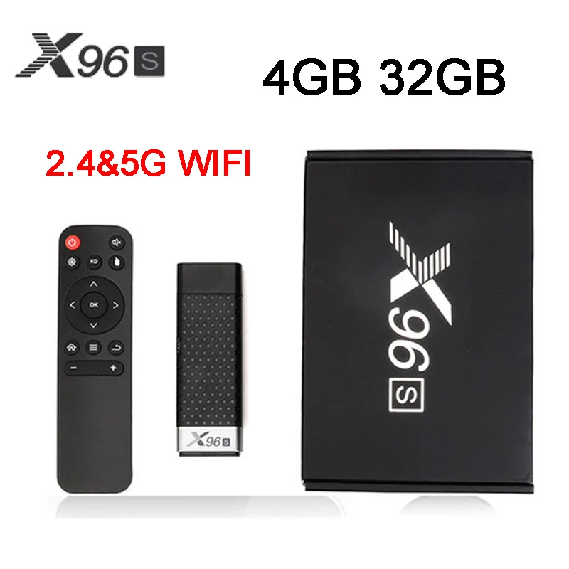 ACEPC Android 8,1 ТВ приставка X96S Amlogic S905Y2 DDR4 4 ГБ 32 ГБ Мини ПК ТВ-карта 2,4G и 5G WiFi Bluetooth 4,2 ТВ-ключ медиаплеер - Цвет: 4GB 32GB 2.4G 5G