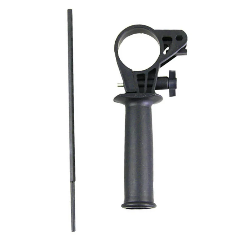 

Electric Drill Electric Hammer Handle Power Tool Accessories Inner Ring 41-44mm Hammer Handle With 175mm Rule For Bosch Makita.