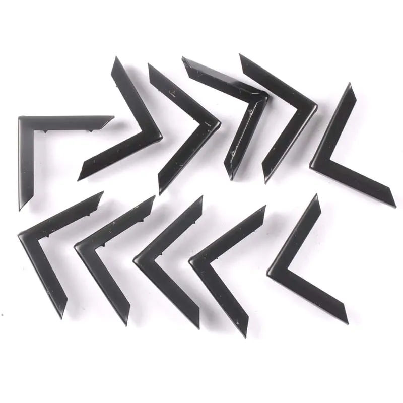 Черный тон узкий ободок альбом Скрапбукинг Альбомы меню Угловые протекторы