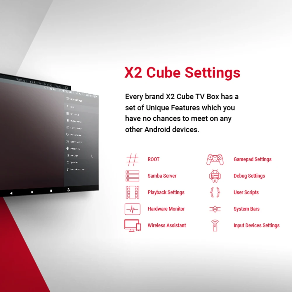 Оригинальный Ugoos X2cube Smart Android 9 0 ТВ-бокс Amlogic S905X2 2 Гб DDR4 16 ТВ-приставка 4G/5G Wi-Fi 1000M Lan 4K