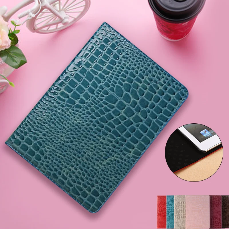 Подставка под крокодиловую кожу Флип кожаный чехол для Ipad 9,7 5-й 6-й планшет Чехлы для Ipad 5/6 Air 2 защитная оболочка