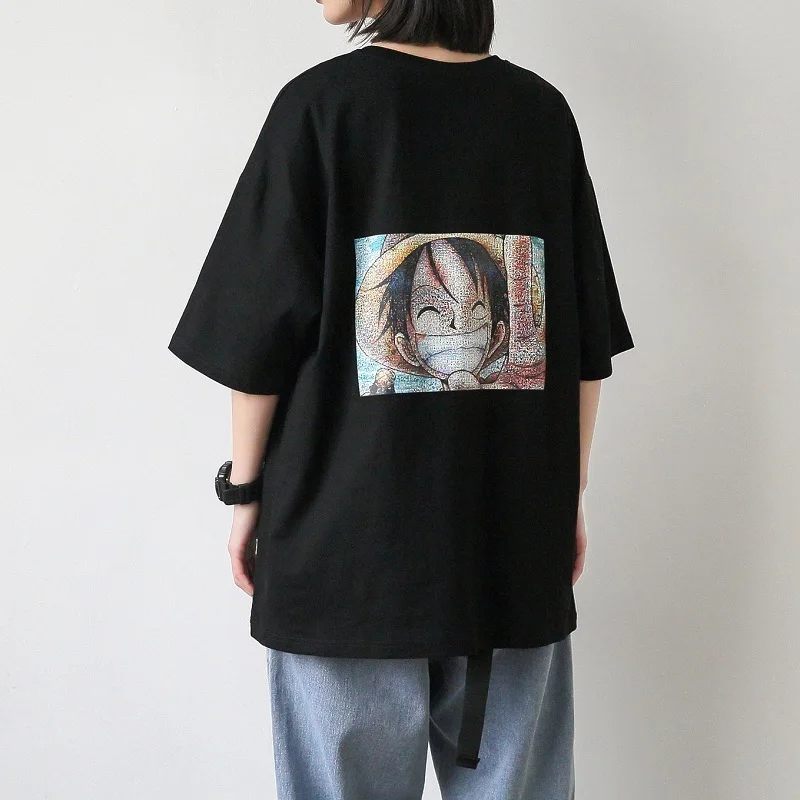 2020 летняя новая Молодежная Футболка с принтом большого размера коротким рукавом