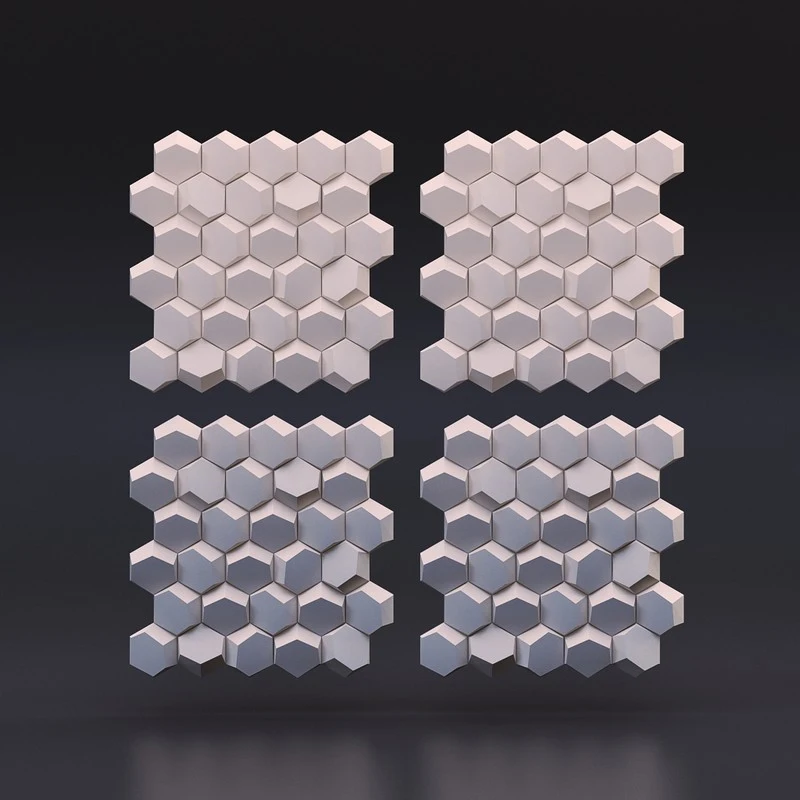 Sombra creativa estereoscópica cemento pared molde Decoration Fondo pared azulejo molde pasta tipo pared azulejo руководство molde