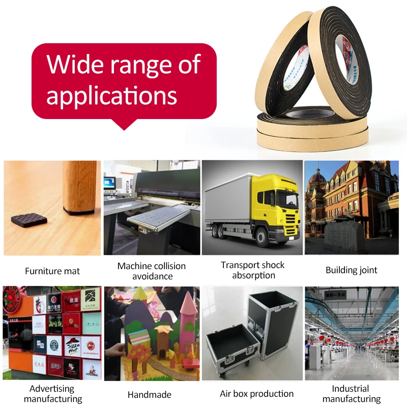 Супер липкая губка эва толщиной 3 мм односторонняя пенопластовая лента для окна