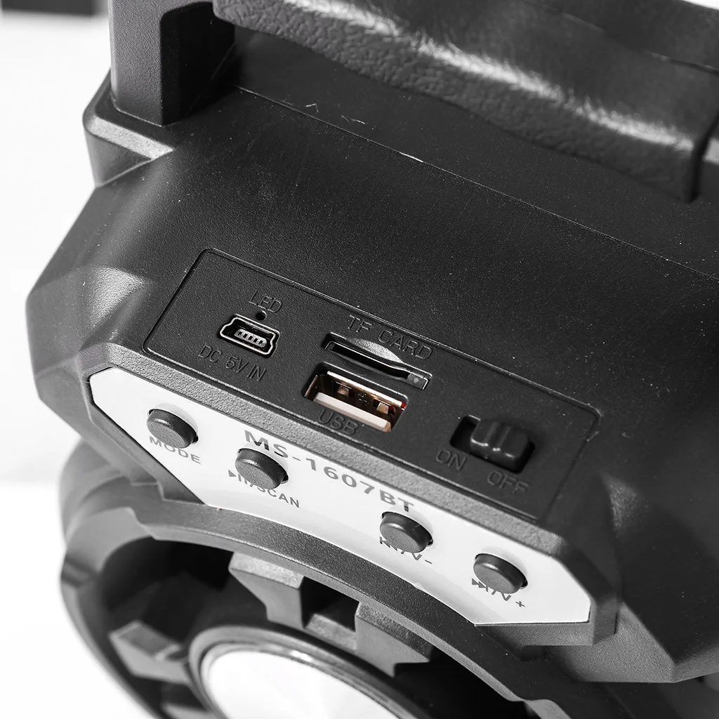 Высокое качество Горячая Портативный Blueteeth динамик FM MP3 открытый беспроводной с USB/TF/Aux вход покупка прямых продаж