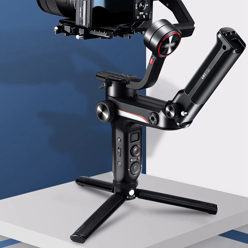 

HOT-UURig DH14 Stabilizer Handgrip Top Handle Grip for Zhiyun Weebill-S Gimbal Accessories with 1/4 Screw for DSLR Monitor