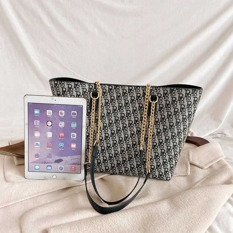 

2020 new women's bag large capacity shoulder bag high quality chain messenger handbag