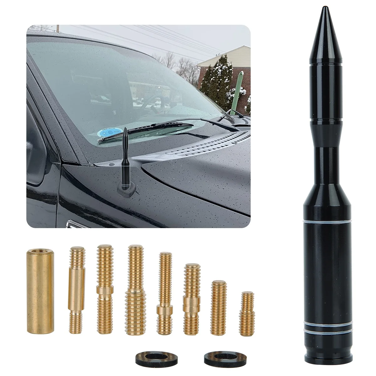 Универсальная автомобильная антенна автомобильные аксессуары сменная для