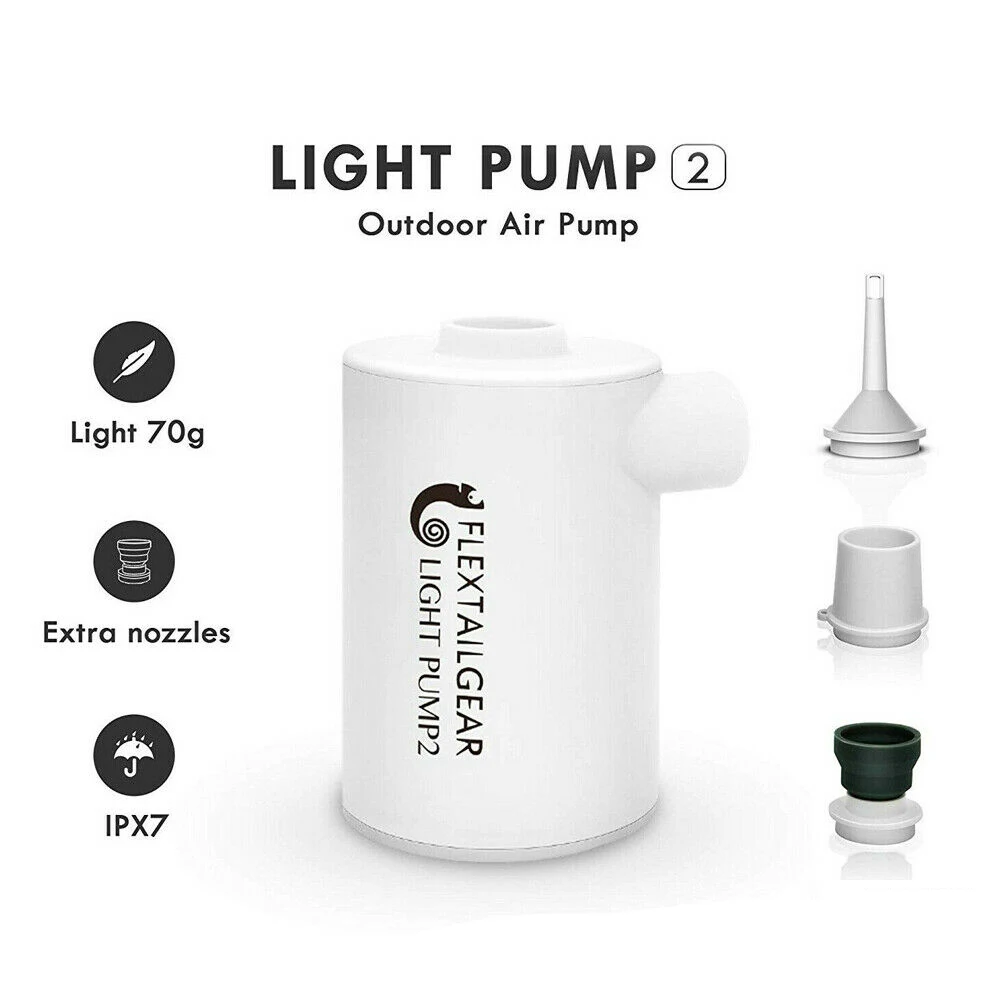 Портативный электрический воздушный насос для путешествий надувная лодка