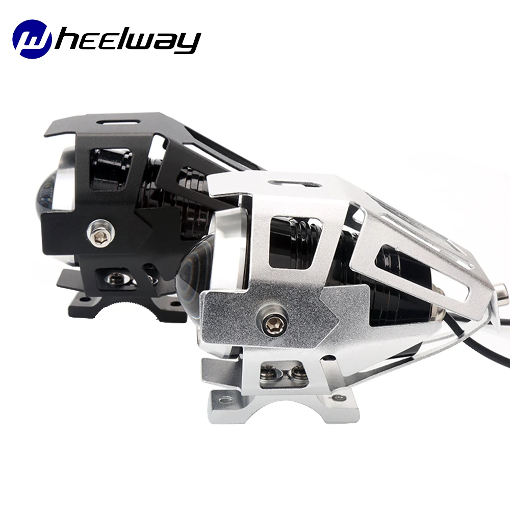 U5 Transformers Laser Cannon Headlights Motorcycle Electric LED 2 piece 12V-80V 1.8A Modified Headlight Super Bright | Спорт и
