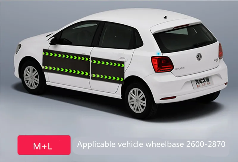 Автомобильный Магнитный противоударный защитный коврик для защиты от