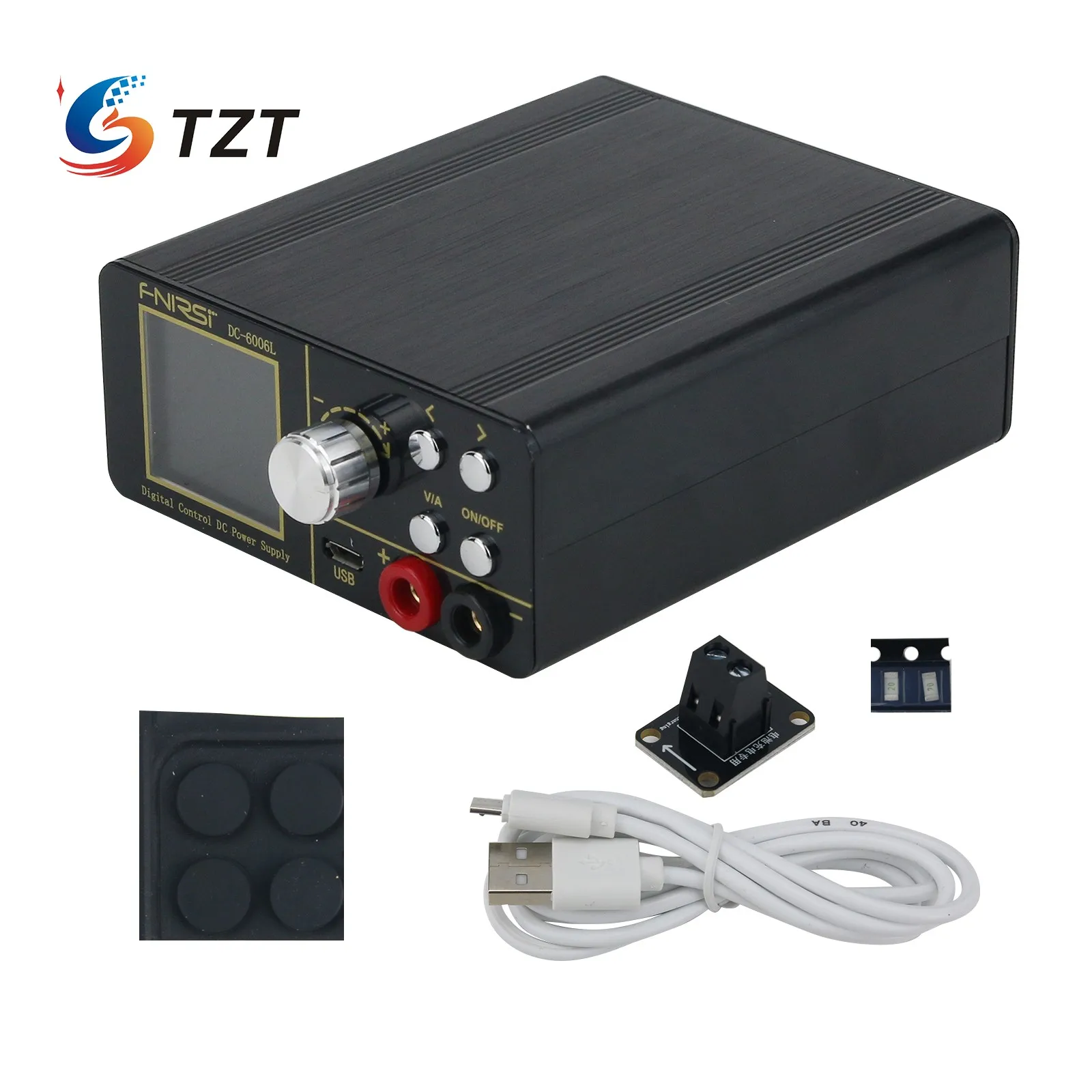 

TZT DC-6006L источник питания постоянного тока CNC, Регулируемый источник питания постоянного тока, программируемый CC CV выход 60 в 60 А 360 Вт