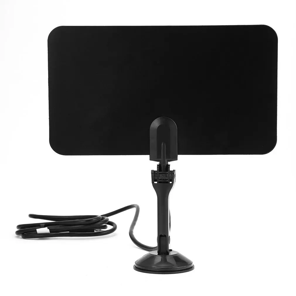 

Ultra Thin Lightweight Indoor Digital TV Antenna HD Flat Design High Gain HD TV DTV Box 54MHz-860MHz Supports 1080i 1080p 720p