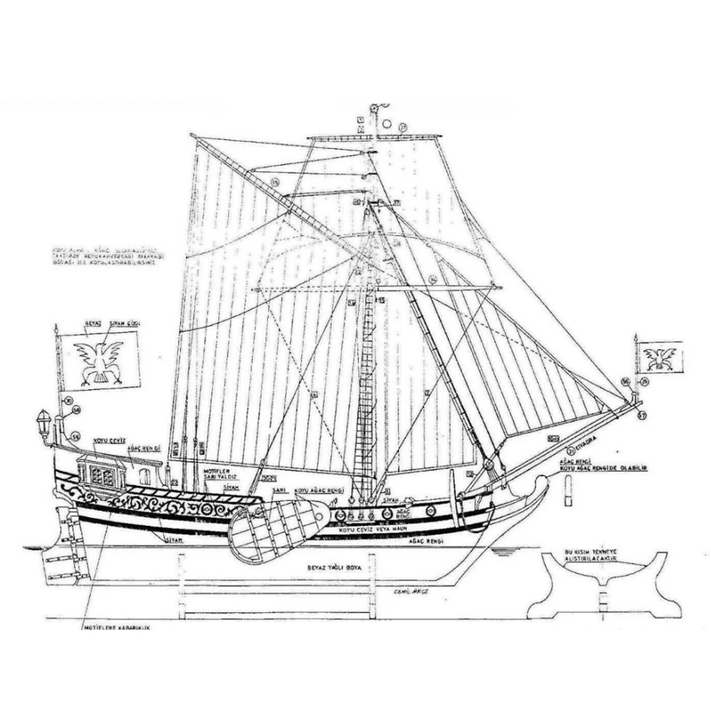 

1 Set Assembling Building Kits Ship Model Wooden Sail Boat Toys Sailing Model Assembled Wooden Kit DIY Wood Crafts Antique