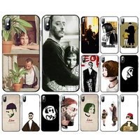 phone cases classic old movie leon soft back cover for iphone 11 7 8 plus x xr 6 6s plus xs max cartoon cool cover 5 5s se 2020