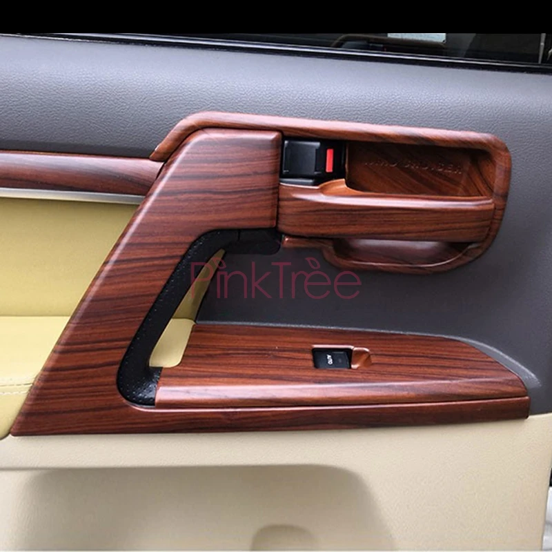 Деревянная цветная внутренняя формовка для Toyota Land Cuiser 200 2008 2015 2016 17 2018 крышка