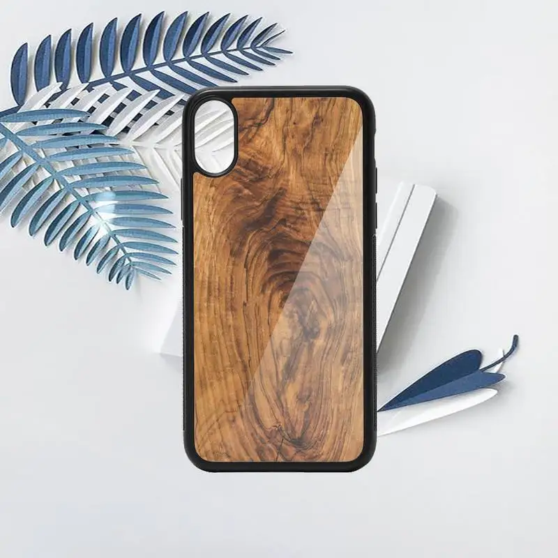 

Luxury pattern wood texture Phone Case PC for iPhone 11 12 pro XS MAX 8 7 6 6S Plus X 5S SE 2020 XR high quality Anti-fall capa
