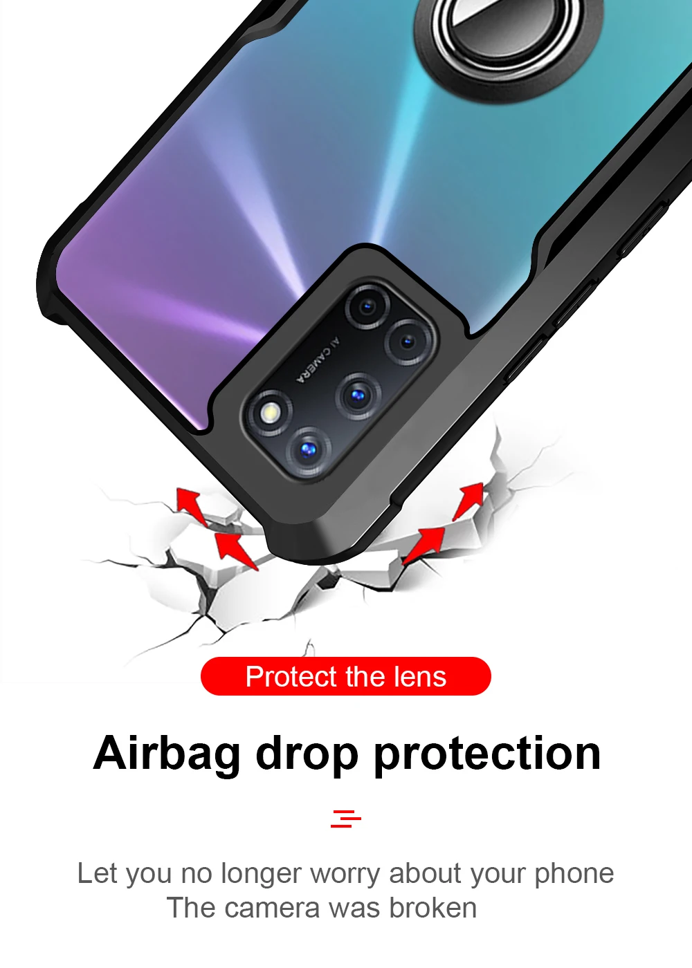 armored phone case on for infinix note 7 hot 9 10s 10 play s4 s5 lite pro smart 4 hd 2021 zero 8 8i ring holder shockproof cover free global shipping