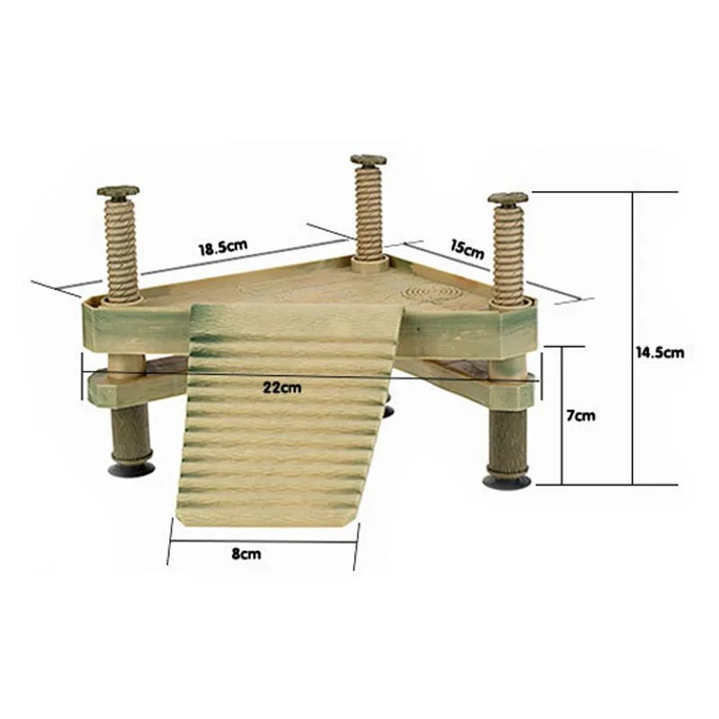 Аквариумные украшения рептилия черепаха лягушка Плавная гигантская платформа
