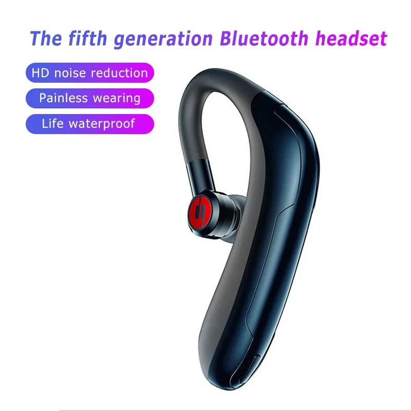 

Беспроводного Bluetooth (голубой зуб) наушника бизнес контроль уровня шума гарнитура с микрофоном, спортивные, наушное крепление, наушники для ...