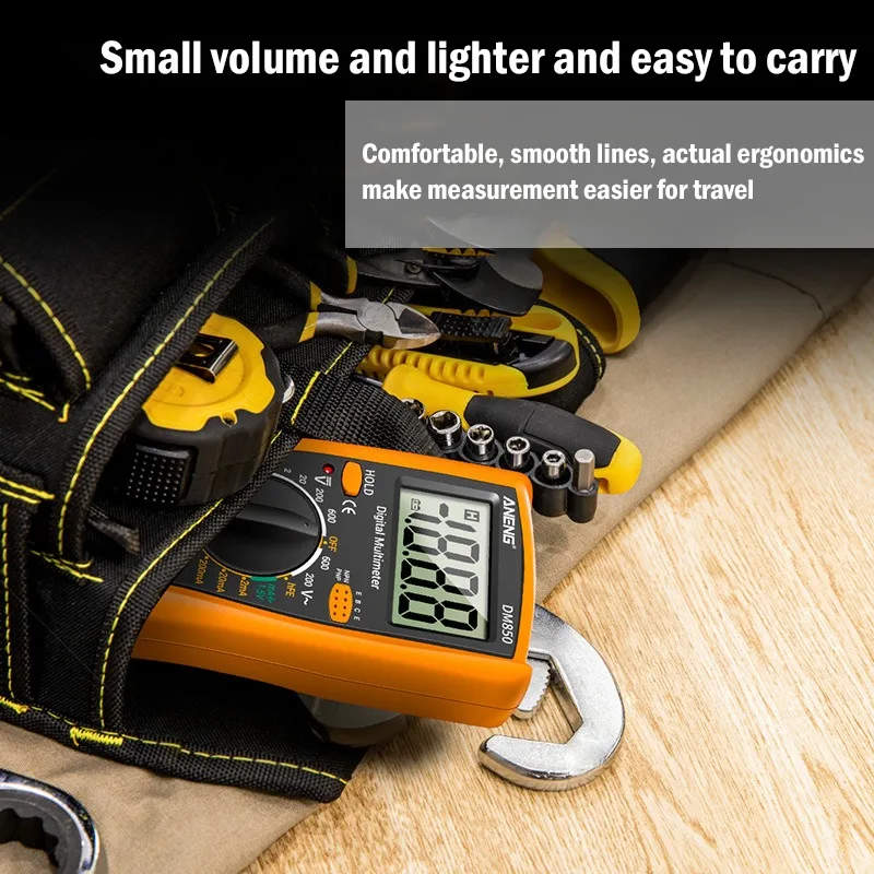 

Digital multifunction Professional Multimeter Auto AC/DC Votage tester High precision Ohm Current Ammeter Detector Tool