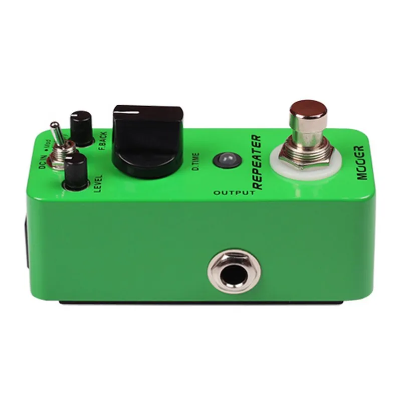 MOOER Repeater Digital Delay Pedal Guitar Effect 3 Modes True Bypass Full Metal Shell for Guitar Effects Pedal Accessories enlarge