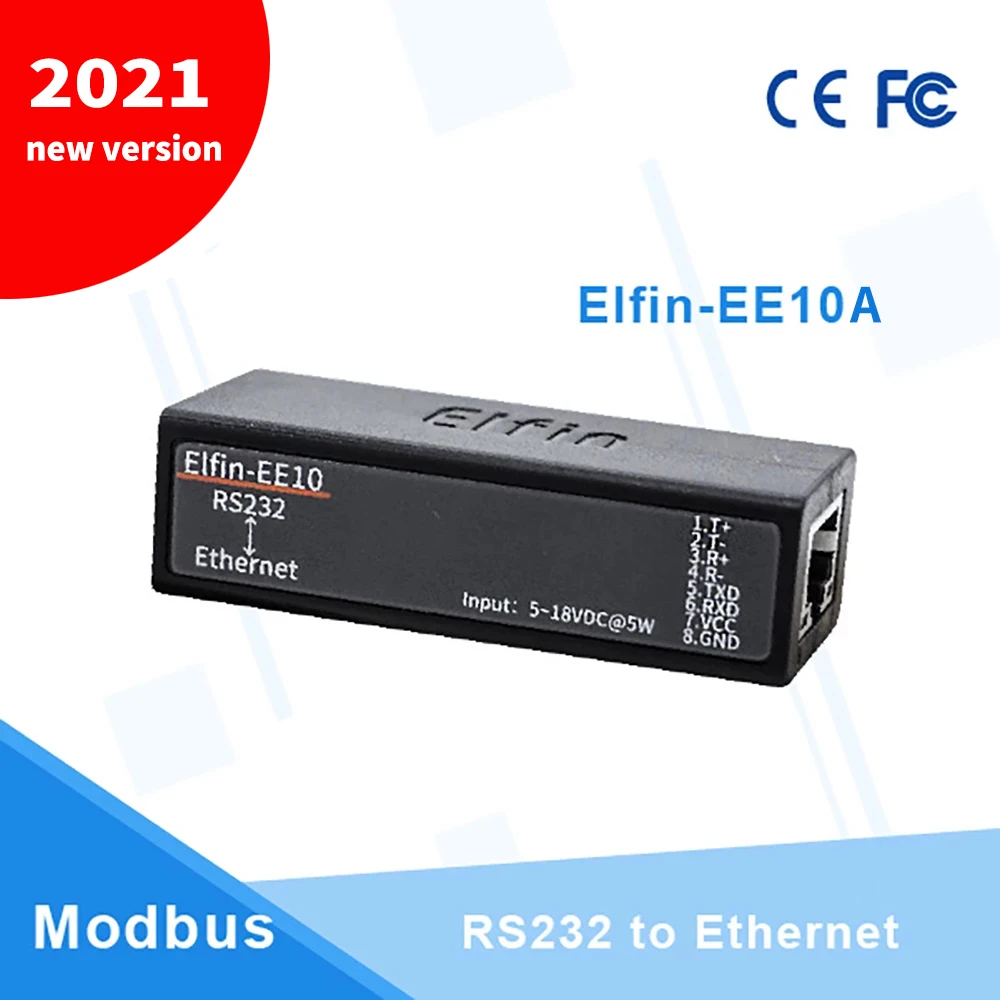 Модуль преобразователя последовательного порта RS232 для сервера Ethernet
