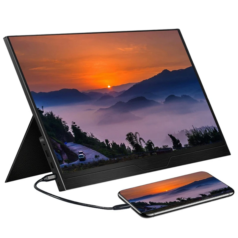 5 5-дюймовый портативный монитор 15 6 Гц 144 P IPS экран 1080 @ 2 мс Type-C прямое подключение |