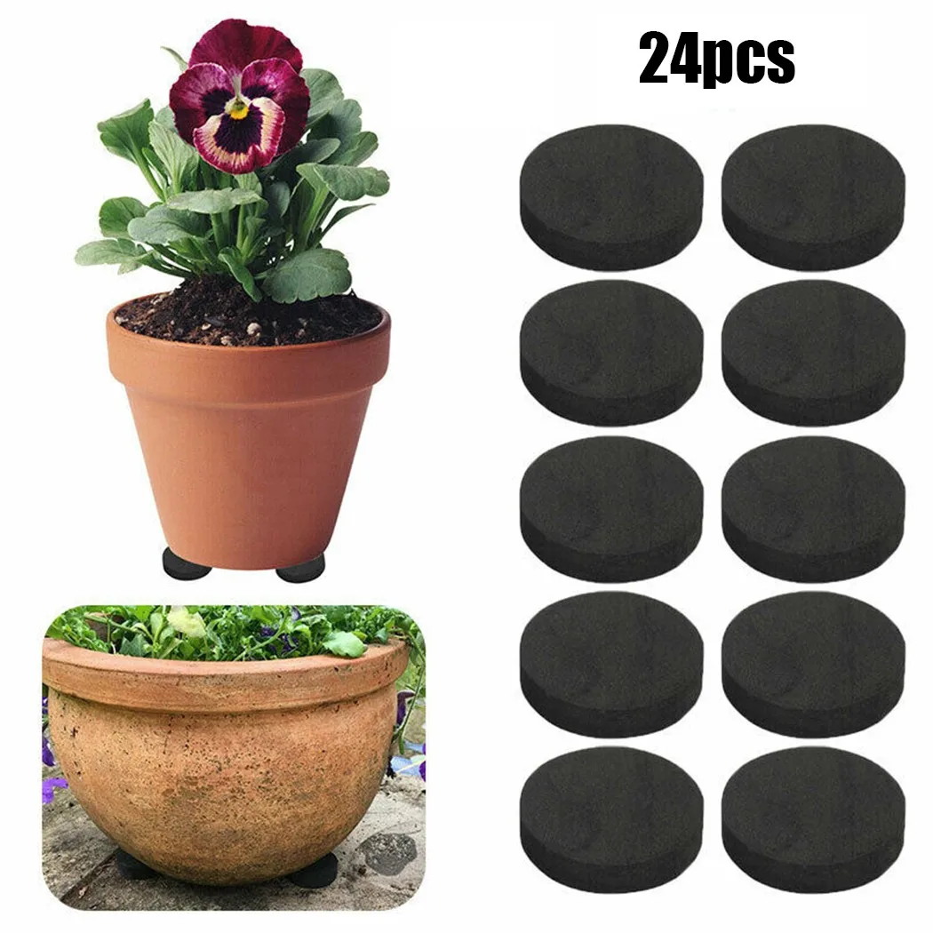 

24pcs Flower Pot Feet Environmental EVA Flowerpot Garden Kits Non-slip