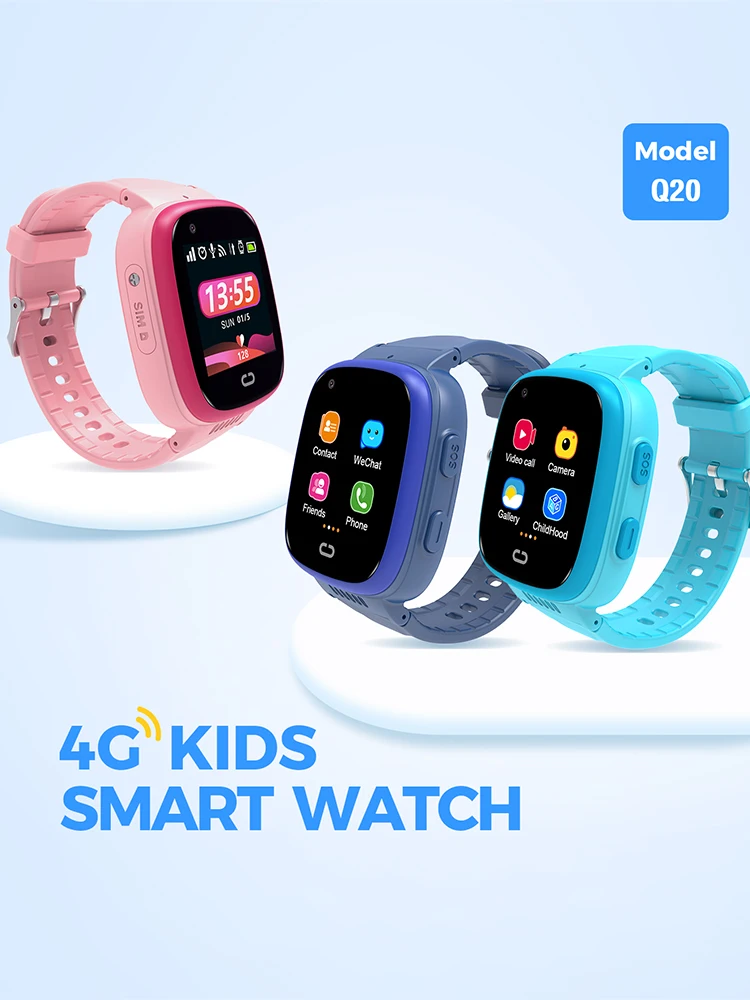 

4G Smart Watch Kids Camera GPS WIFI IP67 Waterproof Child Students Smartwatch Video Call GPS And LBS Tracker For Android IOS