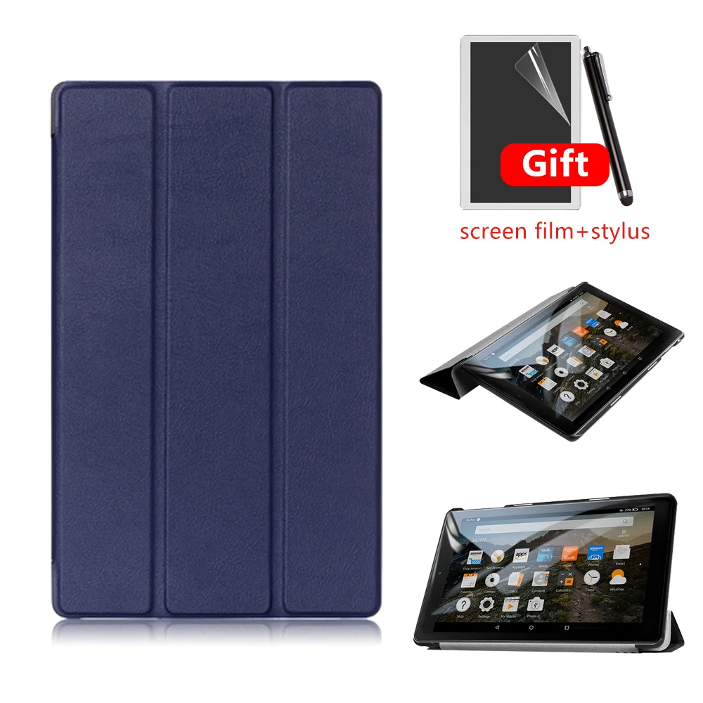 Чехол из искусственной кожи для amazon 2017 выпуска всех новых планшетов Fire 8 с Alexa &quotHD