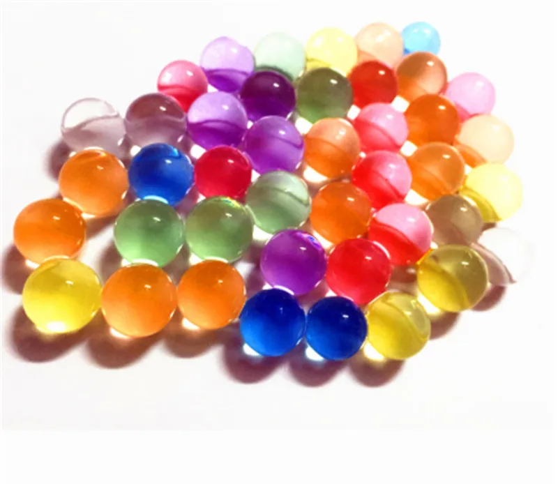 100 искусственные бусины для украшения дома в форме жемчуга кристалл почвы водные