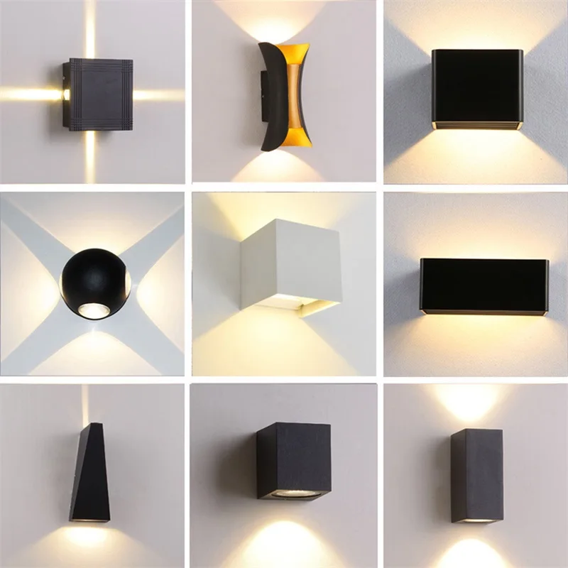 

86LIGHT Outdoor Wall Lamp LED Aluminum Waterproof Sconces Creative Decorative For Porch Staircase Corridor Living Room Bedroom