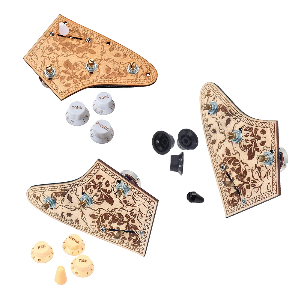 1 компл. Электрогитара жгут проводов звукосниматель с регулятором громкости тона