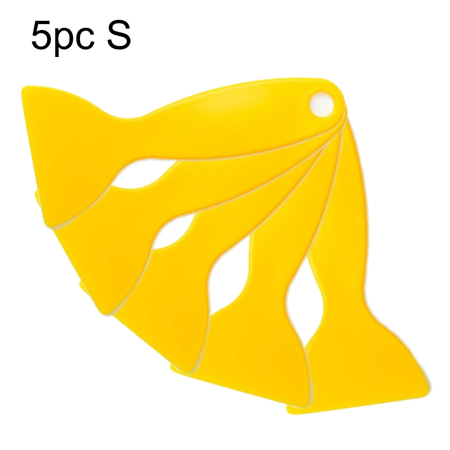 Скребок пластиковый 5X/10X для очистки автомобиля, лопатка для очистки окон, стекла, воды, удаление клея