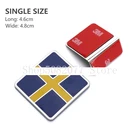 Квадратный Блок Rdesign, Шведский флаг, Moost, тест, значок с изображением короны, Стайлинг автомобиля, для S60, V60, S80, V80, V90, XC40, XC60, XC90
