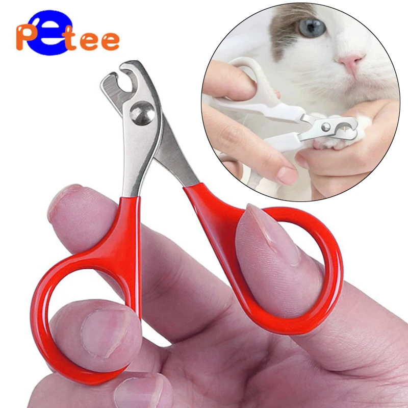 

Pet Nail Clippers Cat Toe Claw Scissors Trimmer Pet Grooming Products Professional Cat Nail Cleaning Tool For Small Puppy Dogs