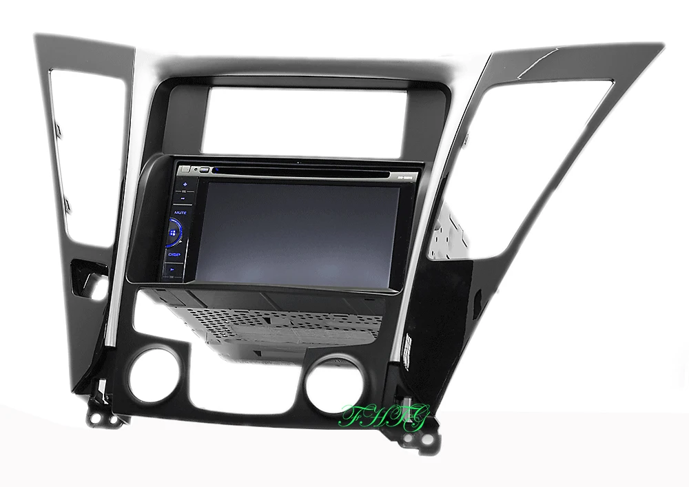 Автомобильный радиоприемник Fascia Dash Kit подходит для 2011 HYUNDAI SONATA YF(HIGH END LHD) двойная