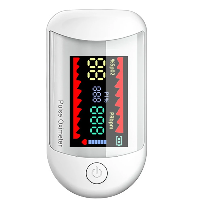 

Пульсоксиметр на кончик пальца, медицинский, с OLED-дисплеем, датчик кислорода в крови, измеритель для домашних видов спорта