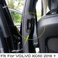 lapetus pillar b air conditioner ac outlet vent cover trim fit for volvo xc60 2018 2021 abs accessories interior carbon fiber